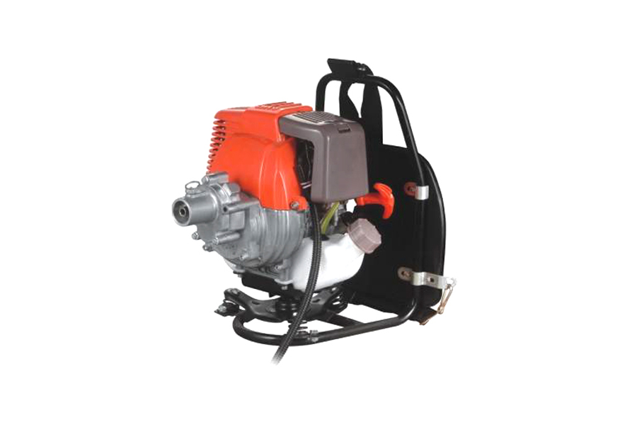 เครื่องสั่นคอนกรีตเบนซินแบบสะพายหลัง เครื่องสั่นคอนกรีตเบนซินแบบสะพายหลัง